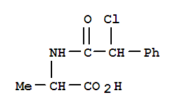 (Z)-N-[1-(氯氧基)-2-苯基乙亞基]丙氨酸結(jié)構(gòu)式_872825-12-2結(jié)構(gòu)式