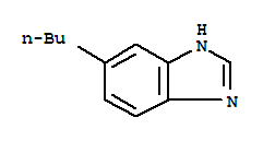 1H-benzimidazole,5-butyl-(9ci)Structure,87353-76-2Structure 1H-benzimidazole,5-butyl-(9ci) Structure,87353-76-2Structure