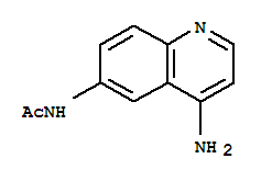 (5CI)-6-乙酰氨基-4-氨基喹啉結構式_874497-95-7結構式