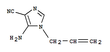 1H-imidazole-4-carbonitrile,5-amino-1-(2-propenyl)-(9ci)Structure,87460-47-7Structure 1H-imidazole-4-carbonitrile,5-amino-1-(2-propenyl)-(9ci) Structure,87460-47-7Structure
