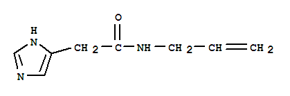 1H-imidazole-5-acetamide, n-2-propen-1-yl-Structure,875155-12-7Structure 1H-imidazole-5-acetamide, n-2-propen-1-yl- Structure,875155-12-7Structure