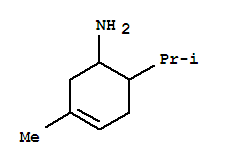 6-異丙烯基-3-甲基-2-環(huán)己烯-1-胺結(jié)構(gòu)式_876472-50-3結(jié)構(gòu)式