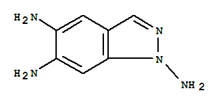 1H-indazole-1,5,6-triamineStructure,877471-83-5Structure 1H-indazole-1,5,6-triamine Structure,877471-83-5Structure