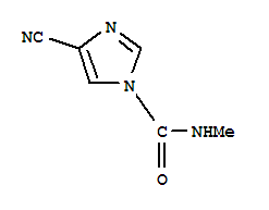 1H-imidazole-1-carboxamide,4-cyano-n-methyl-(9ci)Structure,87864-83-3Structure 1H-imidazole-1-carboxamide,4-cyano-n-methyl-(9ci) Structure,87864-83-3Structure
