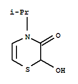 (9ci)-2-羥基-4-(1-甲基乙基)-2H-1,4-噻嗪-3(4h)-酮結(jié)構式_87904-84-5結(jié)構式