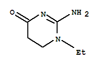 4(1H)-pyrimidinone,2-amino-1-ethyl-5,6-dihydro-(9ci)Structure,88075-52-9Structure 4(1H)-pyrimidinone,2-amino-1-ethyl-5,6-dihydro-(9ci) Structure,88075-52-9Structure