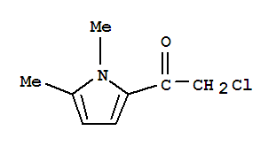 Ethanone, 2-chloro-1-(1,5-dimethyl-1h-pyrrol-2-yl)-(9ci)Structure,88098-22-0Structure Ethanone, 2-chloro-1-(1,5-dimethyl-1h-pyrrol-2-yl)-(9ci) Structure,88098-22-0Structure