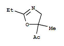 Ethanone, 1-(2-ethyl-4,5-dihydro-5-methyl-5-oxazolyl)-(9ci)Structure,88309-28-8Structure Ethanone, 1-(2-ethyl-4,5-dihydro-5-methyl-5-oxazolyl)-(9ci) Structure,88309-28-8Structure