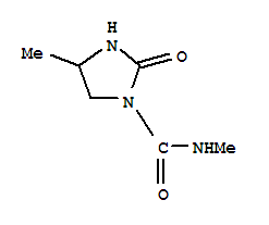 n,4-二甲基-2-氧代-1-咪唑啉羧酰胺結(jié)構(gòu)式_88408-04-2結(jié)構(gòu)式
