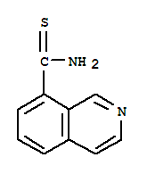 異喹啉-8-硫代羧酸酰胺結(jié)構(gòu)式_885272-58-2結(jié)構(gòu)式