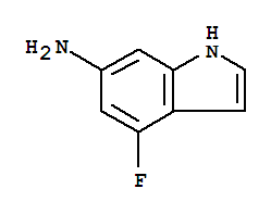 1H-indol-6-amine,4-fluoro-(9ci)Structure,885518-26-3Structure 1H-indol-6-amine,4-fluoro-(9ci) Structure,885518-26-3Structure