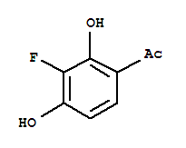 Ethanone, 1-(3-fluoro-2,4-dihydroxyphenyl)-Structure,888968-46-5Structure Ethanone, 1-(3-fluoro-2,4-dihydroxyphenyl)- Structure,888968-46-5Structure