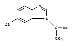 1H-benzimidazole,6-chloro-1-(1-methylethenyl)-(9ci)Structure,89664-12-0Structure 1H-benzimidazole,6-chloro-1-(1-methylethenyl)-(9ci) Structure,89664-12-0Structure