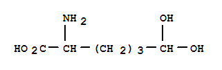  6,6-二羥基-正亮氨酸結構式_90115-15-4結構式