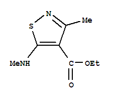 (7ci,9ci)-3-甲基-5-(甲基氨基)-4-異噻唑羧酸乙酯結(jié)構(gòu)式_90197-52-7結(jié)構(gòu)式