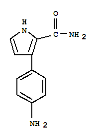 1H-pyrrole-2-carboxamide,3-(4-aminophenyl)-(9ci) Structure,902138-22-1Structure