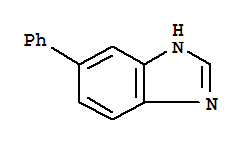 1H-benzimidazole,5-phenyl-(9ci)Structure,90445-37-7Structure 1H-benzimidazole,5-phenyl-(9ci) Structure,90445-37-7Structure