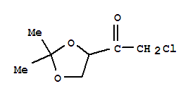 Ethanone, 2-chloro-1-(2,2-dimethyl-1,3-dioxolan-4-yl)-(9ci)Structure,90493-97-3Structure Ethanone, 2-chloro-1-(2,2-dimethyl-1,3-dioxolan-4-yl)-(9ci) Structure,90493-97-3Structure