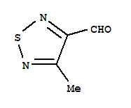 (9ci)-4-甲基-1,2,5-噻二唑-3-羧醛結(jié)構(gòu)式_90507-36-1結(jié)構(gòu)式