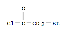 丁酰氯-D2氘代結構式_90587-10-3結構式