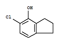 1H-inden-4-ol, 5-chloro-2,3-dihydro-Structure,90649-72-2Structure 1H-inden-4-ol, 5-chloro-2,3-dihydro- Structure,90649-72-2Structure