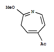 Ethanone, 1-(2-methoxy-3h-azepin-5-yl)-(9ci)Structure,90714-29-7Structure Ethanone, 1-(2-methoxy-3h-azepin-5-yl)-(9ci) Structure,90714-29-7Structure