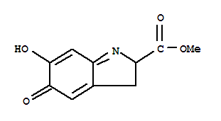 (7ci,9ci)-3,5-二氫-6-羥基-5-氧代-2H-吲哚-2-羧酸甲酯結(jié)構(gòu)式_90924-67-7結(jié)構(gòu)式