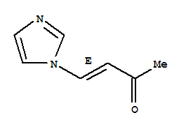 3-Buten-2-one, 4-(1h-imidazol-1-yl)-, (e)-(9ci)Structure,91164-84-0Structure 3-Buten-2-one, 4-(1h-imidazol-1-yl)-, (e)-(9ci) Structure,91164-84-0Structure