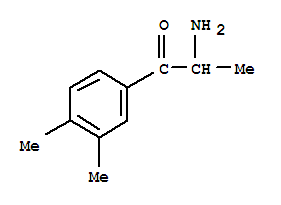 (7CI)-2-氨基-3,4-二甲基-苯丙酮結(jié)構(gòu)式_91246-21-8結(jié)構(gòu)式