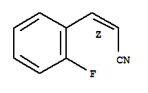 (z)-(9ci)-3-(2-氟苯基)-2-丙烯腈結(jié)構(gòu)式_91319-61-8結(jié)構(gòu)式