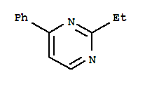 (7CI,9CI)-2-乙基-4-苯基-嘧啶結構式_91391-86-5結構式