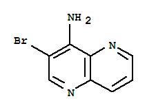 1,5-Naphthyridin-4-amine,3-bromo Structure,91477-46-2Structure