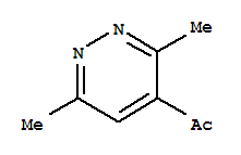 Ethanone, 1-(3,6-dimethyl-4-pyridazinyl)-(9ci)Structure,91544-05-7Structure Ethanone, 1-(3,6-dimethyl-4-pyridazinyl)-(9ci) Structure,91544-05-7Structure