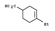 3-Cyclohexene-1-carboxylic acid, 4-ethyl-(9ci)Structure,91676-77-6Structure 3-Cyclohexene-1-carboxylic acid, 4-ethyl-(9ci) Structure,91676-77-6Structure
