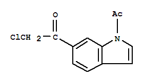 1H-indole, 1-acetyl-6-(chloroacetyl)- (9ci)Structure,92013-04-2Structure 1H-indole, 1-acetyl-6-(chloroacetyl)- (9ci) Structure,92013-04-2Structure