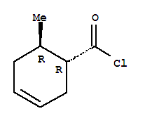 3-Cyclohexene-1-carbonyl chloride, 6-methyl-, trans-(9ci)Structure,92284-36-1Structure 3-Cyclohexene-1-carbonyl chloride, 6-methyl-, trans-(9ci) Structure,92284-36-1Structure