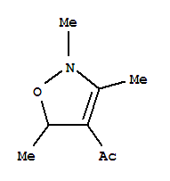 Ethanone, 1-(2,5-dihydro-2,3,5-trimethyl-4-isoxazolyl)-(9ci)Structure,92807-73-3Structure Ethanone, 1-(2,5-dihydro-2,3,5-trimethyl-4-isoxazolyl)-(9ci) Structure,92807-73-3Structure