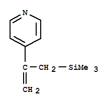(9CI)-4-[1-[(三甲基甲硅烷基)甲基]乙烯]-吡啶結(jié)構(gòu)式_92915-12-3結(jié)構(gòu)式