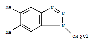 1H-benzotriazole,1-(chloromethyl)-5,6-dimethyl-(9ci)Structure,92990-98-2Structure 1H-benzotriazole,1-(chloromethyl)-5,6-dimethyl-(9ci) Structure,92990-98-2Structure