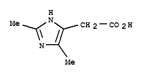 1H-imidazole-5-acetic acid, 2,4-dimethyl-Structure,933740-47-7Structure 1H-imidazole-5-acetic acid, 2,4-dimethyl- Structure,933740-47-7Structure