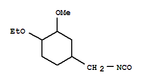 (9ci)-1-乙氧基-4-(異氰?；谆?-2-甲氧基-環(huán)己烷結(jié)構(gòu)式_93470-21-4結(jié)構(gòu)式