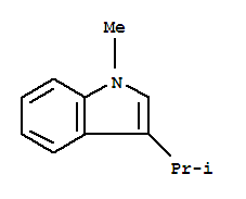 1H-indole,1-methyl-3-(1-methylethyl)-(9ci)Structure,93549-88-3Structure 1H-indole,1-methyl-3-(1-methylethyl)-(9ci) Structure,93549-88-3Structure