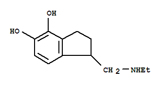 1H-indene-4,5-diol,1-[(ethylamino)methyl]-2,3-dihydro-(9ci) Structure,97352-23-3Structure