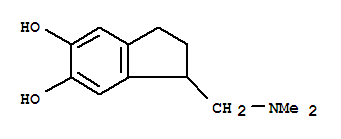 1H-indene-5,6-diol,1-[(dimethylamino)methyl]-2,3-dihydro-(9ci) Structure,97352-28-8Structure