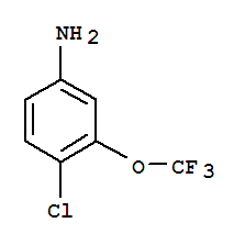 4-Chloro-3-(trifluoromethoxy)benzenamine Structure,97608-50-9Structure