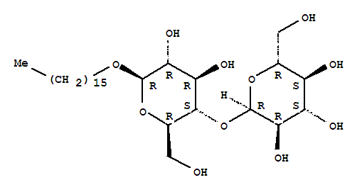 Hexadecyl β-d-maltopyranoside Structure,98064-96-1Structure