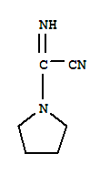 (6ci)-alpha-亞氨基-1-吡咯烷乙腈結構式_98197-09-2結構式