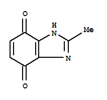 1H-benzimidazole-4,7-dione,2-methyl-(9ci) Structure,98436-82-9Structure