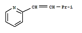 (6ci)-2-(3-甲基-1-丁烯)-吡啶結構式_99074-88-1結構式