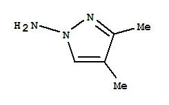 (9ci)-3,4-二甲基-1H-吡唑-1-胺結(jié)構(gòu)式_99939-01-2結(jié)構(gòu)式